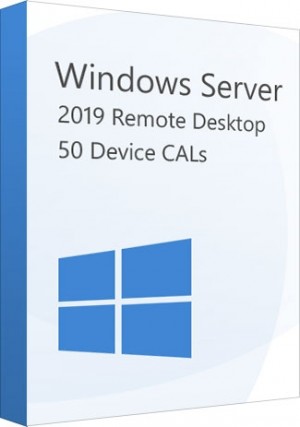 Microsoft Windows Server 2019 Remote Desktop - 50 Device CALs 